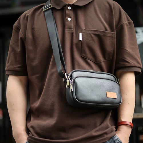 Оригинальная летняя маленькая небольшая сумка, сумка на одно плечо, из натуральной кожи