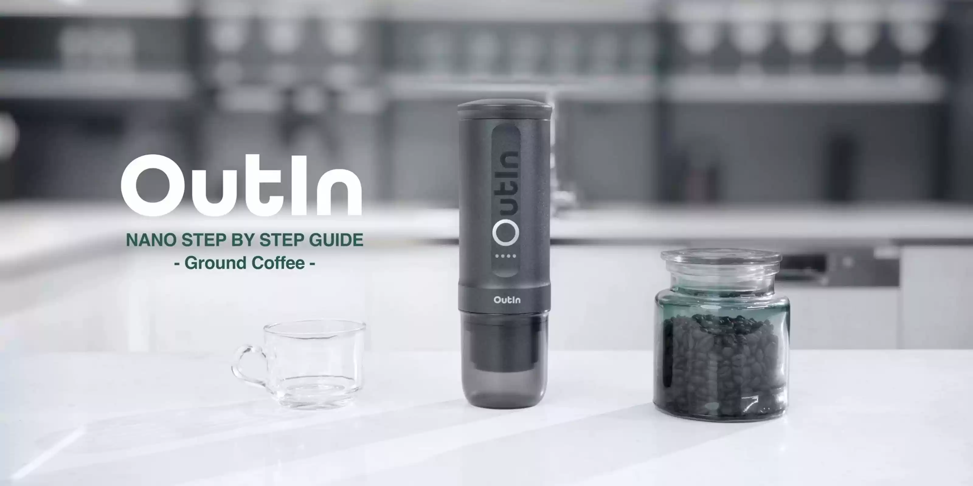 Outln Outln Nano 便携式浓缩咖啡机现货带冷水自加热功能耐用电池