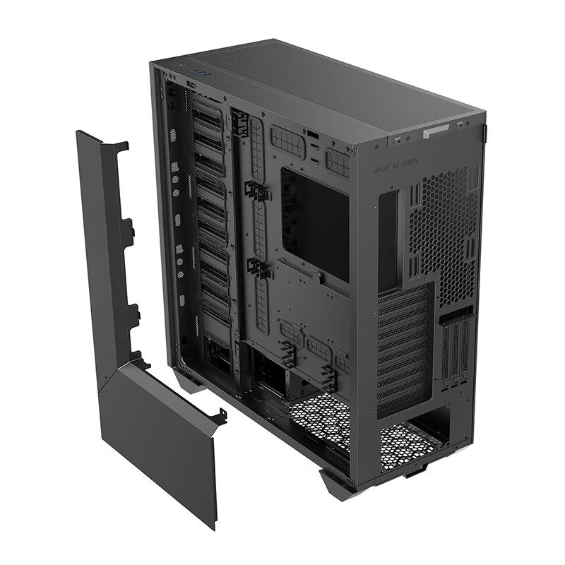 Huntkey Alpha Max Full Tower 480 Water-Cooled Pro Server Workstation Dual-Channel E-Atx Multi-Disk Bay