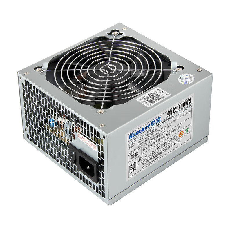 Huntkey Power Supply Rock 700Ws 600W Server Rated 500W Industrial Control Computer Host Desktop Workstation