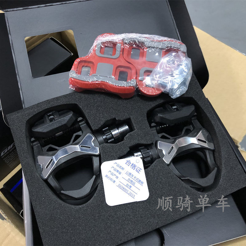 Педали для велосипеда giant捷安特公路车锁踏自行车脚踏山地车通用正品踏板自锁锁片 Of