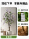 Artificial Plant Hanging Jasmine Fake Green Plant Indoor Living Room High-End Floor-Standing Potted Plant Decoration Biomimetic Ornament