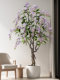 Artificial Plant Hanging Jasmine Fake Green Plant Indoor Living Room High-End Floor-Standing Potted Plant Decoration Biomimetic Ornament