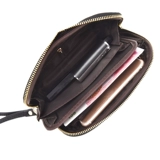 Длинный бумажник, цепочка с молнией, модная маленькая сумка клатч, мобильный телефон, универсальный кошелек, монеты