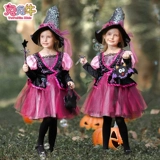 Детский костюм для раннего возраста, наряд маленькой принцессы, платье для макияжа, xэллоуин, выпускной вечер
