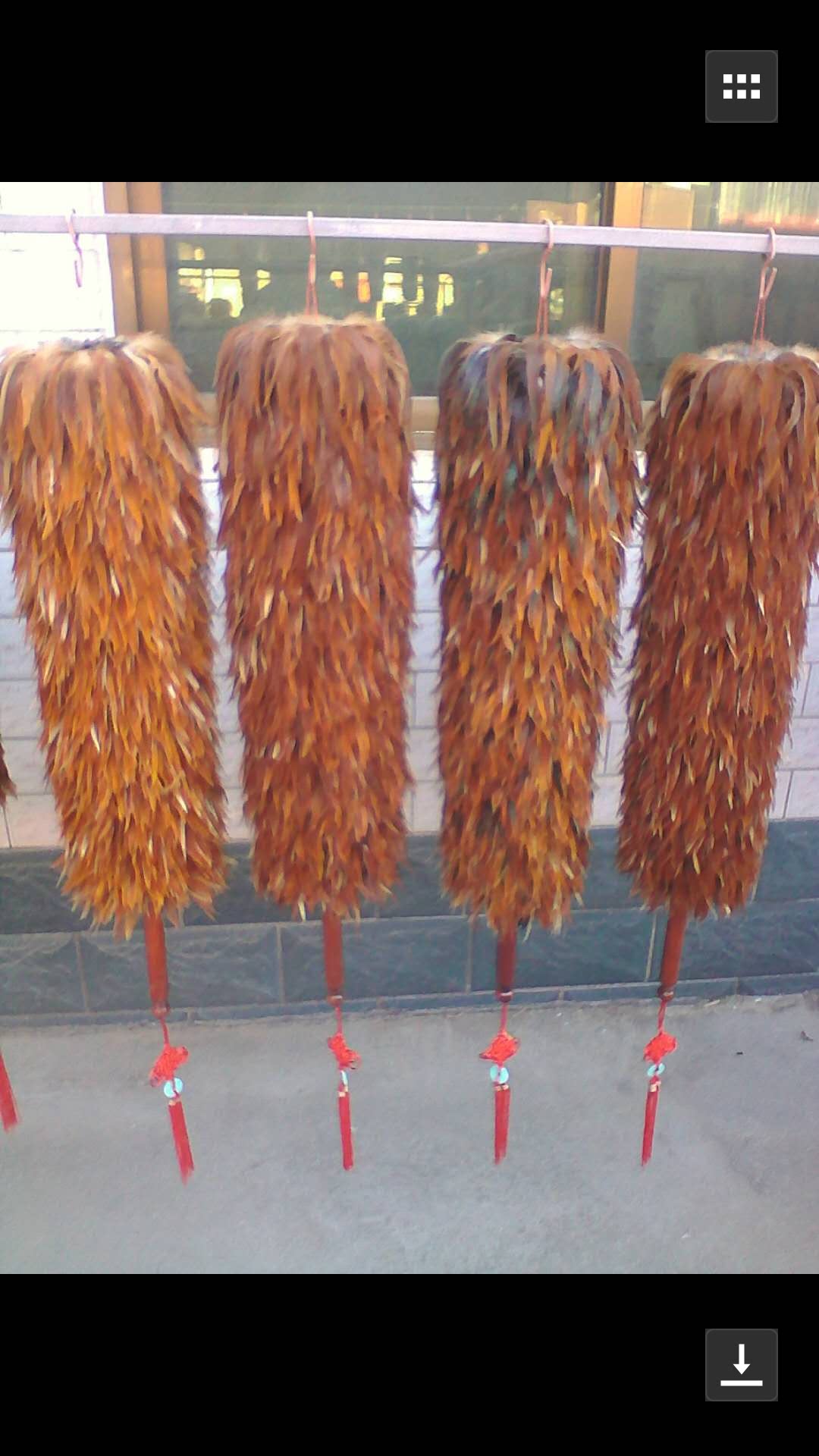 (Zhongtong Express) Chicken feathers, chicken feather sweeping family car with a retractable limited edition