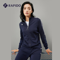 RAPIDO Break Road Spring Womens Sweater High Neck Line Slim Comfortable Top Coat Mall Same