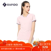 RAPIDO Hàn Quốc Samsung Đầu hè Sản phẩm mới Phụ nữ thể thao thoáng khí nhẹ Áo sơ mi POLO thông thường CP8342P04