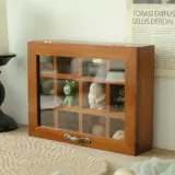 Ретро коробочка для хранения, настольные часы, серьги, коробка для хранения, печать, лента, браслет