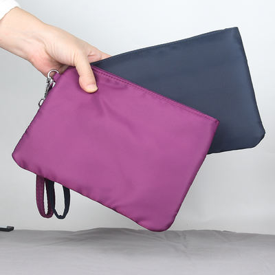 Casual handbag, clutch bag, men's and women's coin purse, horizontal phone bag, Oxford cloth bag, fabric small bag, fashionable and simple bag