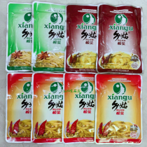 Xianggu mustard under the meal light fresh spicy pickles small package Chongqing Fengdu specialty 80 grams*8 packs