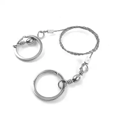 Outdoor field survival equipment wire saw wire according to wire saw wire saw stainless steel wire rope Universal Wire saw blade