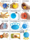 Grip ball ring hand strength finger strength hand elderly exercise stroke hemiplegia five-finger functional rehabilitation training equipment