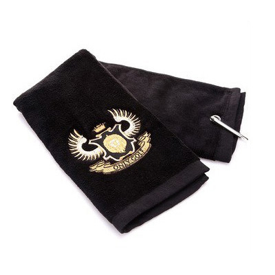 ONLY GOLF golf end towel 100% cotton special towel with hook