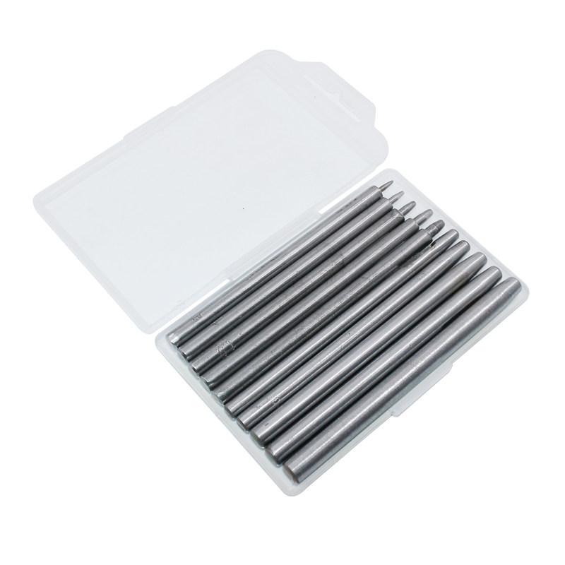 Leather tool 0 5-5mm suit leather punching round punching belt puncher punching machine leather leather with rubber punching hole