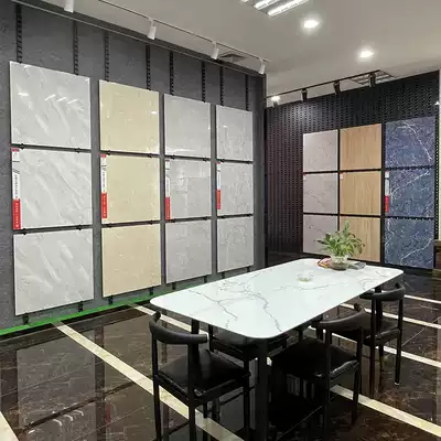 Gray whole body marble tile 800x800 living room floor tile background wall tile Foshan modern glaze floor tile