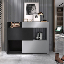 Italian minimalist shoe cabinet storage cabinet storage cabinet living room entrance Entrance Hall Cabinet designer home cabinet