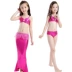 Nàng tiên cá Tail Quần áo cho bé gái Real Under Under Split Spa Spa Set Baby Bikini Trẻ