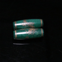 Dzi beads pendant 369 eyes green jade dragon dzi beads antique old dzi beads dzi beads hidden decoration ancient bead necklace pendant