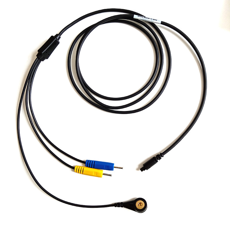 Weith SA9800 biostimulation feedback instrument lead wire original dress small head black wire pelvic floor creatine electrode connecting wire