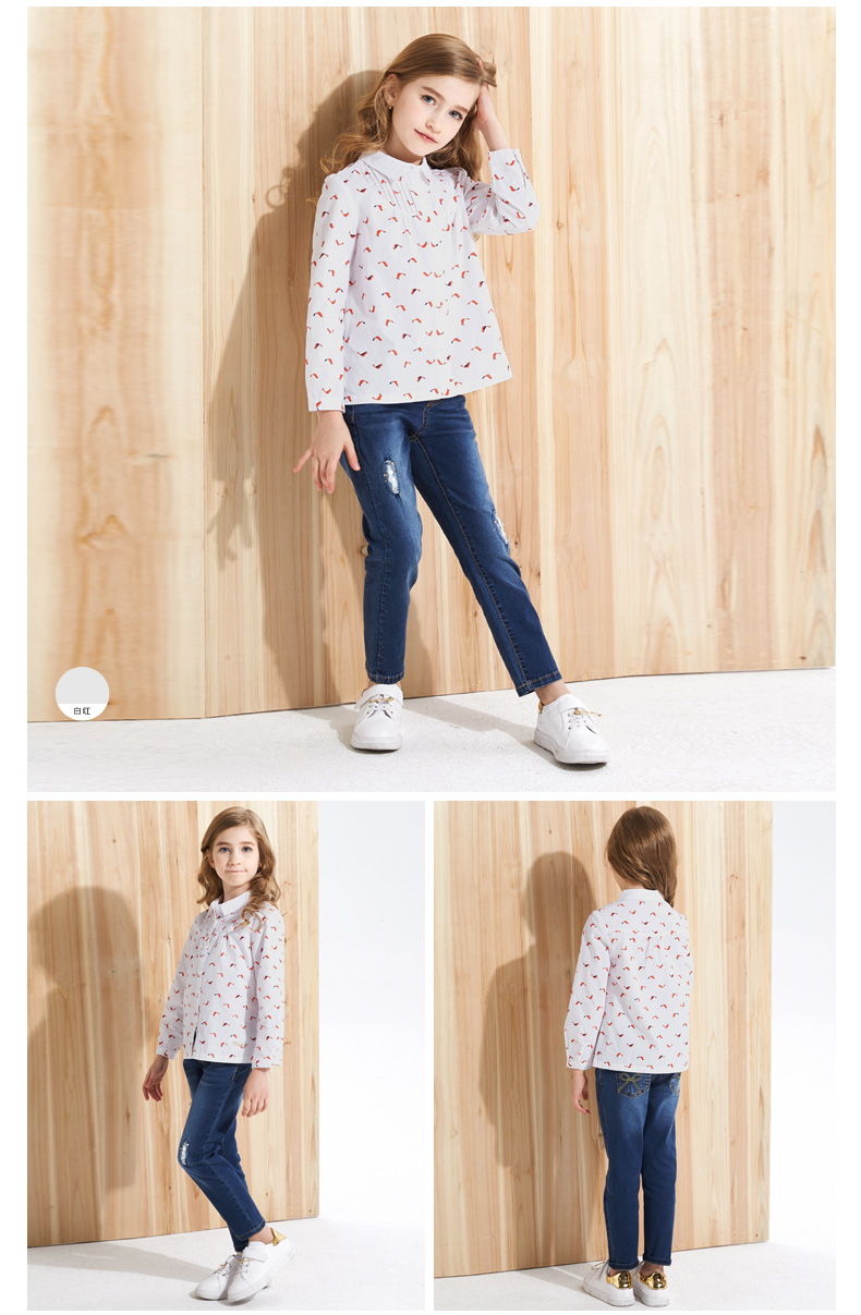 Chemise fille à manche longue - Ref 2084461 Image 12