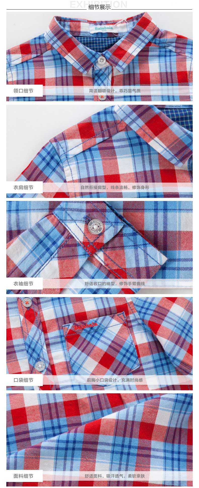 Chemise garcon à manche longue - Ref 2079427 Image 18
