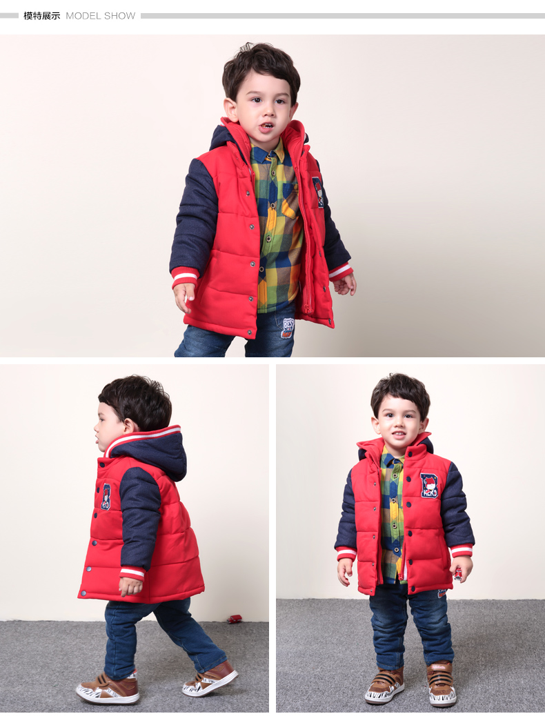 Manteau pour garcon en Toile de coton - Ref 2164592 Image 11