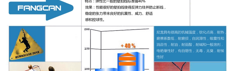 [] FANGCAN Fang có thể squash vợt dòng chính hãng chuyên nghiệp squash dòng squash cáp