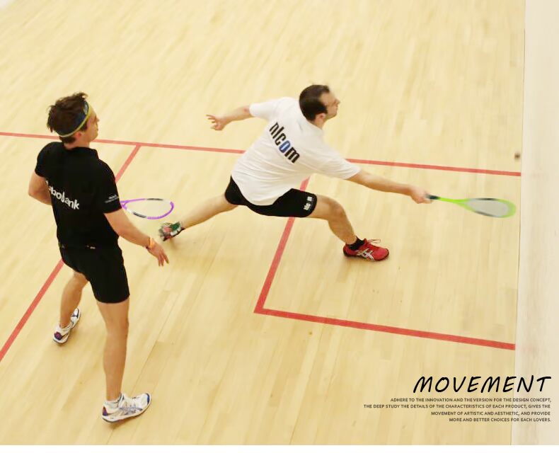 Squash vợt tường một FANGCAN chính hãng người mới bắt đầu để bắt đầu gửi bộ của tay gel nam giới và phụ nữ vài mô hình siêu ánh sáng màu tím vợt tennis wilson ultra 100ul (257gr)