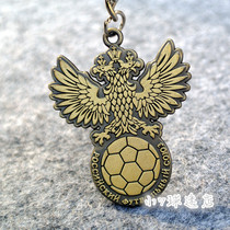European Cup fan supplies Souvenir gifts Russian national Team Russian team keychain pendant