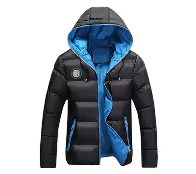 Inter Milan fan supplies Souvenirs Inter Milan Inter men's and women's coats Cotton coats Cotton clothes Top winter clothes