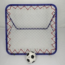 High elastic polyester load-bearing football rebound net for school training hall with add-on load-bearing blocks and smart fixed net for outdoor training
