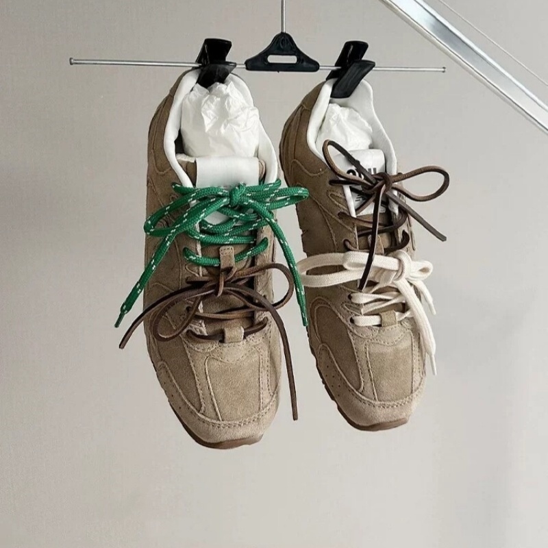 [in Stock for Sale] Very Comfortable to Wear~ German Training Shoes, Women's Sneakers, Forrest Gump Shoes, Baseball Shoes, Mesh Retro Casual Shoes