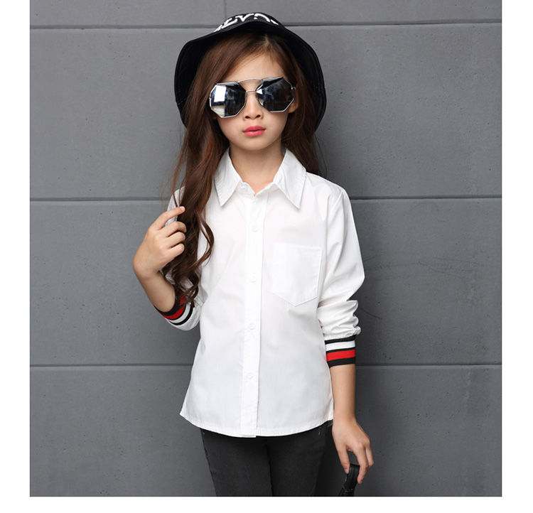 Chemise fille à manche longue - Ref 2086127 Image 20