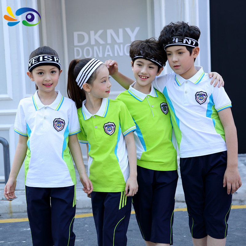 Boys and Girls Choir Show Class Kindergarten Teacher Garden Clothing School Uniform Spring and Summer