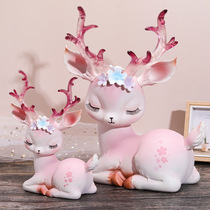 Cake Baking Adornment Small Swing Piece Elk Deer A Deer With Your Home Car Swing Cute Children Girl Presents