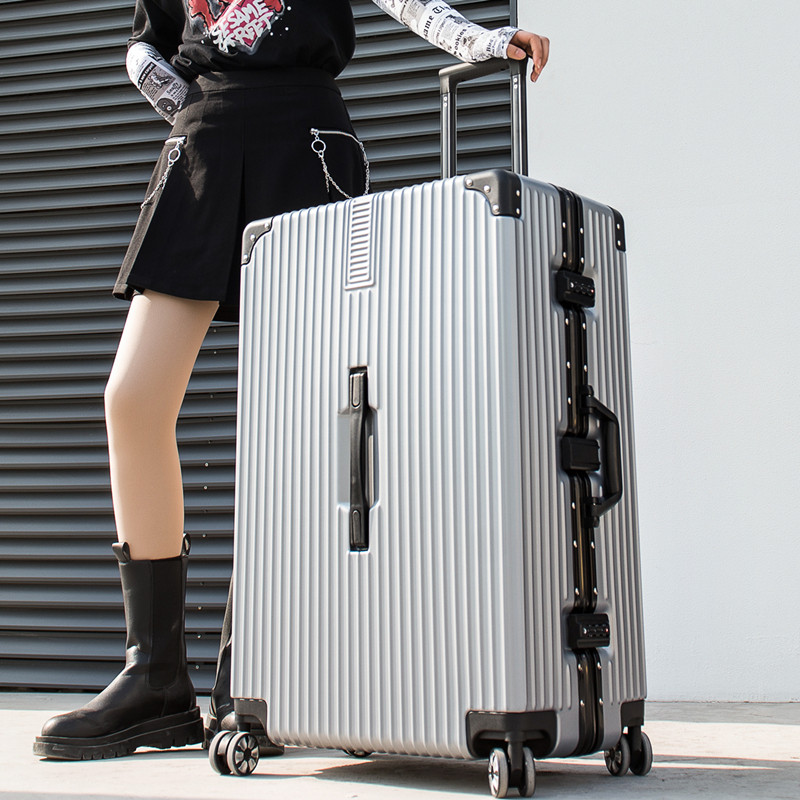 Thickened durable aluminum frame box for men and women 24-inch universal wheel trolley case 29 large-capacity luggage 20 boarding password box