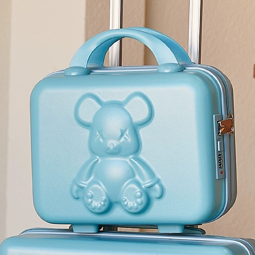 Портативная коробка, чемодан подходит для мужчин и женщин, мультяшный ящик для хранения, сумка