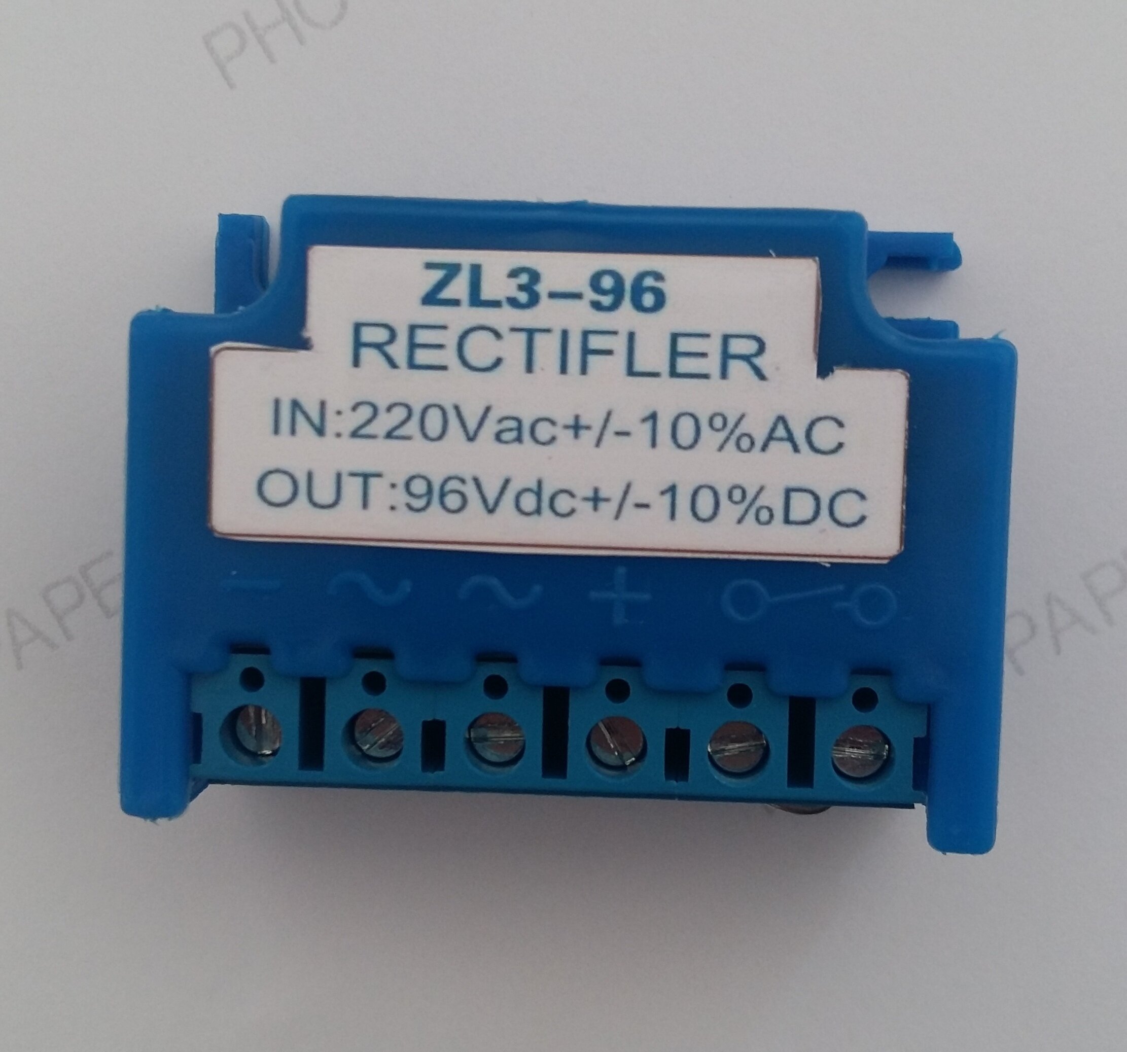 ZL3 rectifier block Motor brake rectifier Brake module Rectifier device brake module