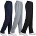 Mùa thu và mùa đông quần thể thao trung niên nam cộng với nhung người cao tuổi quần thẳng cotton rộng quần rộng kích thước lớn quần đùi nam Quần Jogger