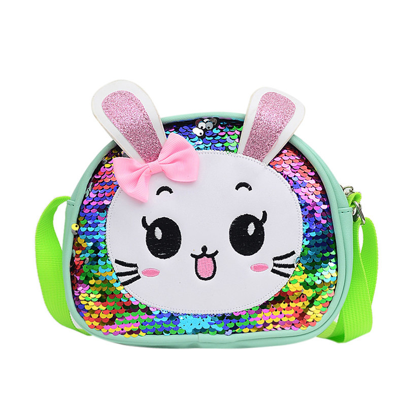 Children's small bag 2020 New style fashionable sequined infant and toddler small backpack Cute cartoon girl single-shoulder crossbody bag undefined