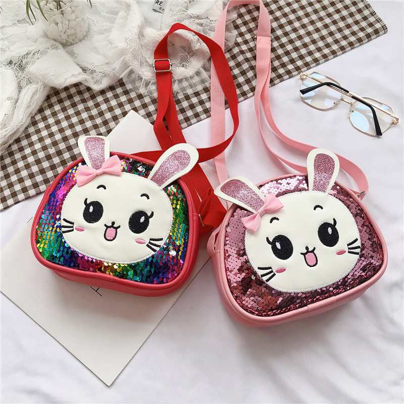 Children's small bag 2020 New style fashionable sequined infant and toddler small backpack Cute cartoon girl single-shoulder crossbody bag undefined