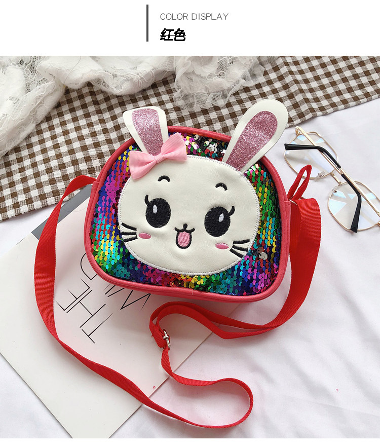 Children's small bag 2020 New style fashionable sequined infant and toddler small backpack Cute cartoon girl single-shoulder crossbody bag undefined