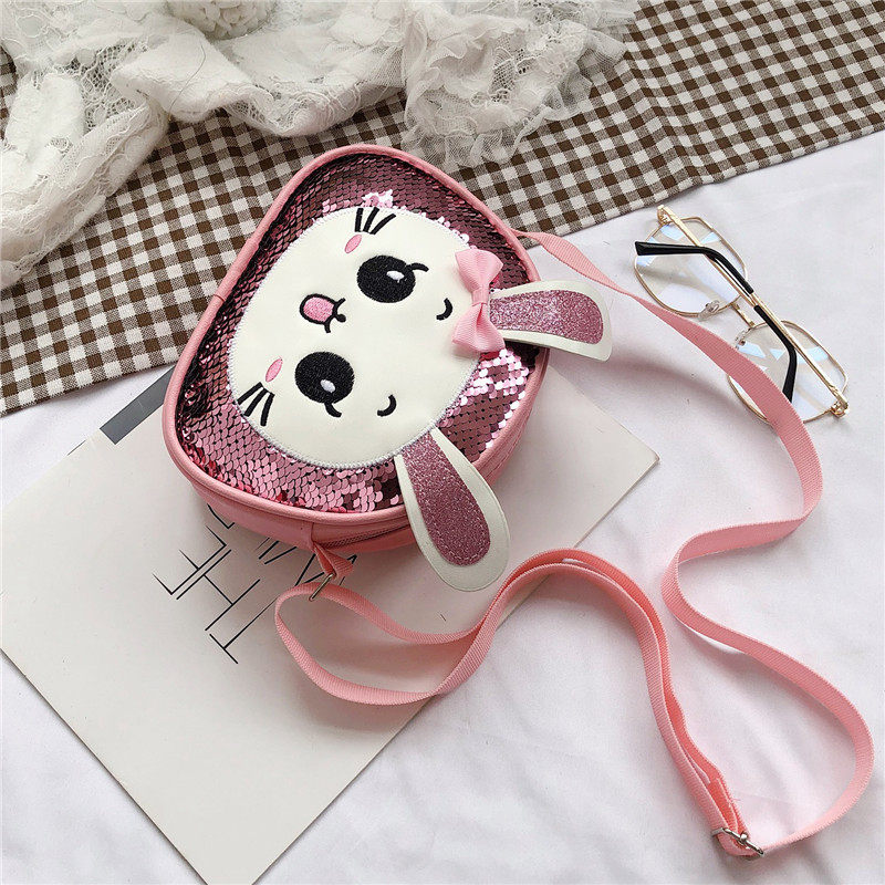 Children's small bag 2020 New style fashionable sequined infant and toddler small backpack Cute cartoon girl single-shoulder crossbody bag undefined