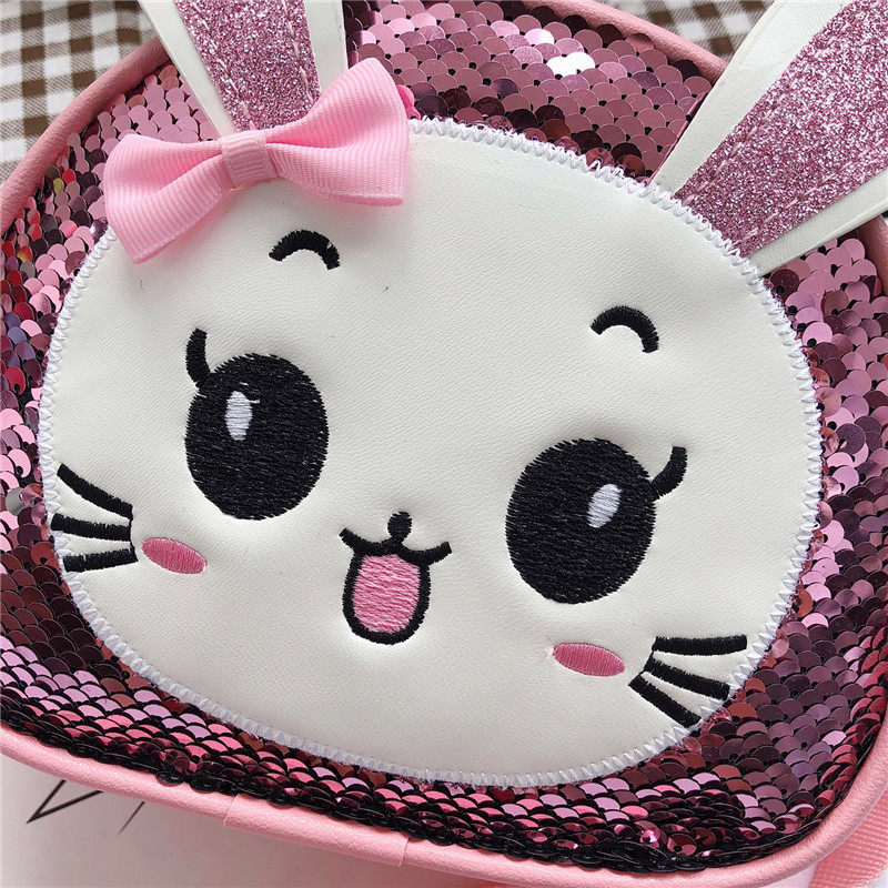 Children's small bag 2020 New style fashionable sequined infant and toddler small backpack Cute cartoon girl single-shoulder crossbody bag undefined