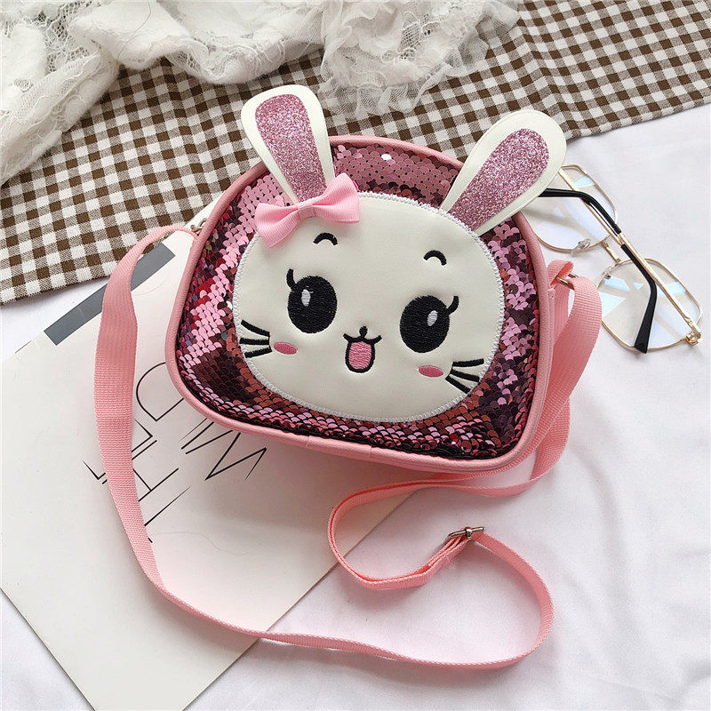 Children's small bag 2020 New style fashionable sequined infant and toddler small backpack Cute cartoon girl single-shoulder crossbody bag undefined