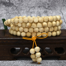 Authentic dragon blood golden silk bamboo old material Gaomi 108 fine men and women 2 0 Golden Silk bamboo hand string bamboo bracelet
