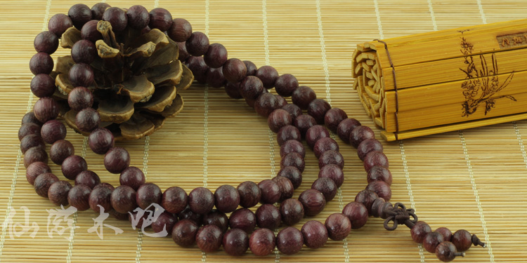 Màu cơ bản tự nhiên Brazil tím hồng vàng lụa Nan Violet tím lõi Sumu 108 đôi nam nữ vòng vàng 18k