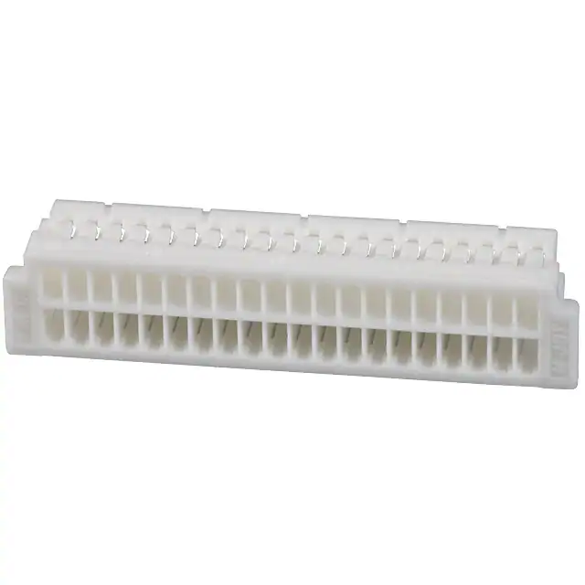 SHDR-40V-S-B connector CONN HOUSING SHD 40POS 1MM WHITE