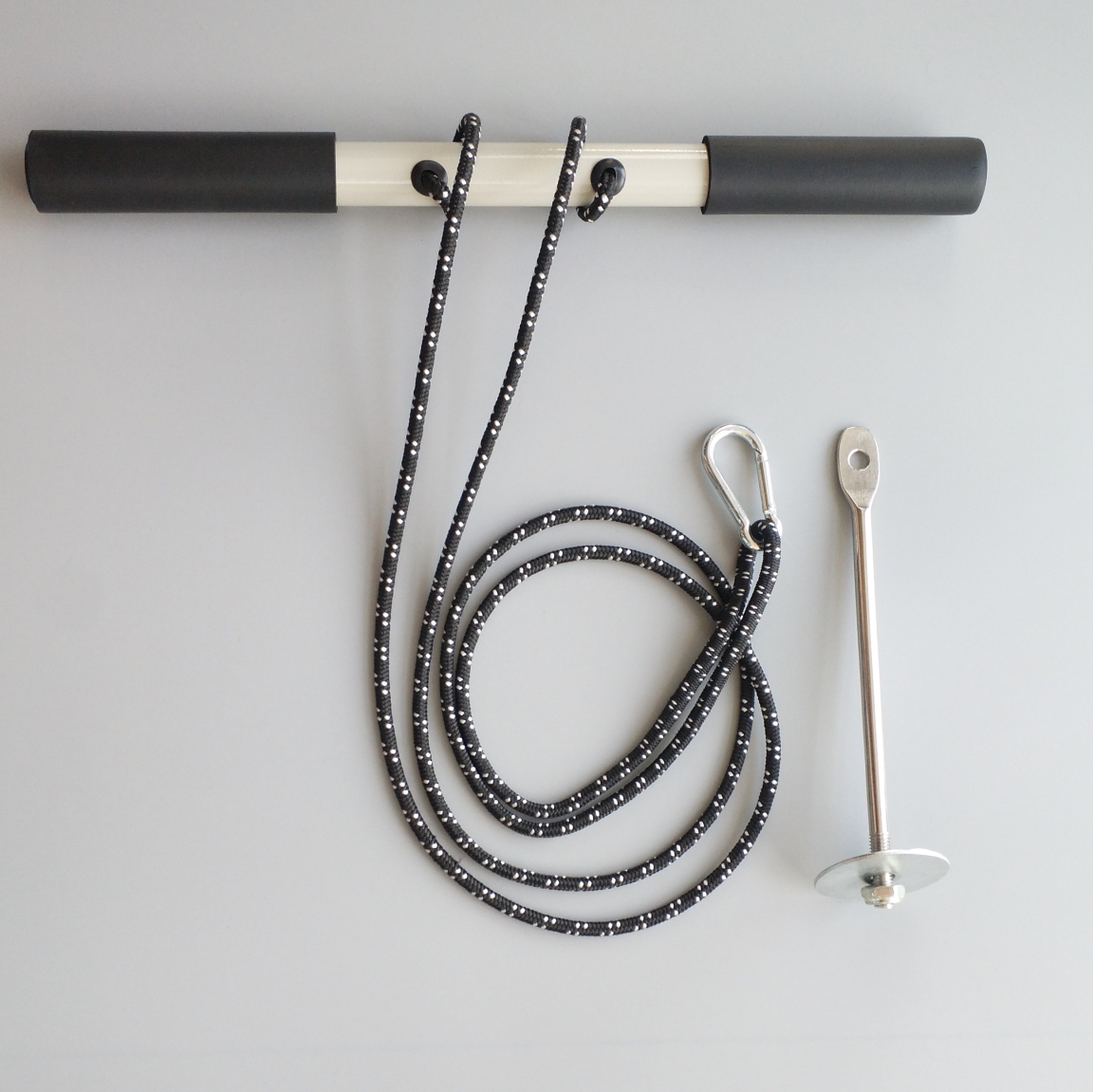Small Arm Strength Trainer Forearm Gigabit Rod Negative Weight Roll Rope Arm Exercise Single Rope Double Rope Roll With Pull Snapping Wrist